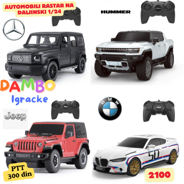 Rastar vozila na daljinski