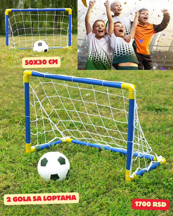 AKCIJA - do isteka zaliha Set za fudbal