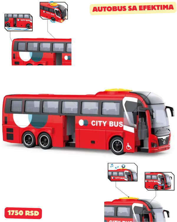 Autobus sa pokretnim delovima