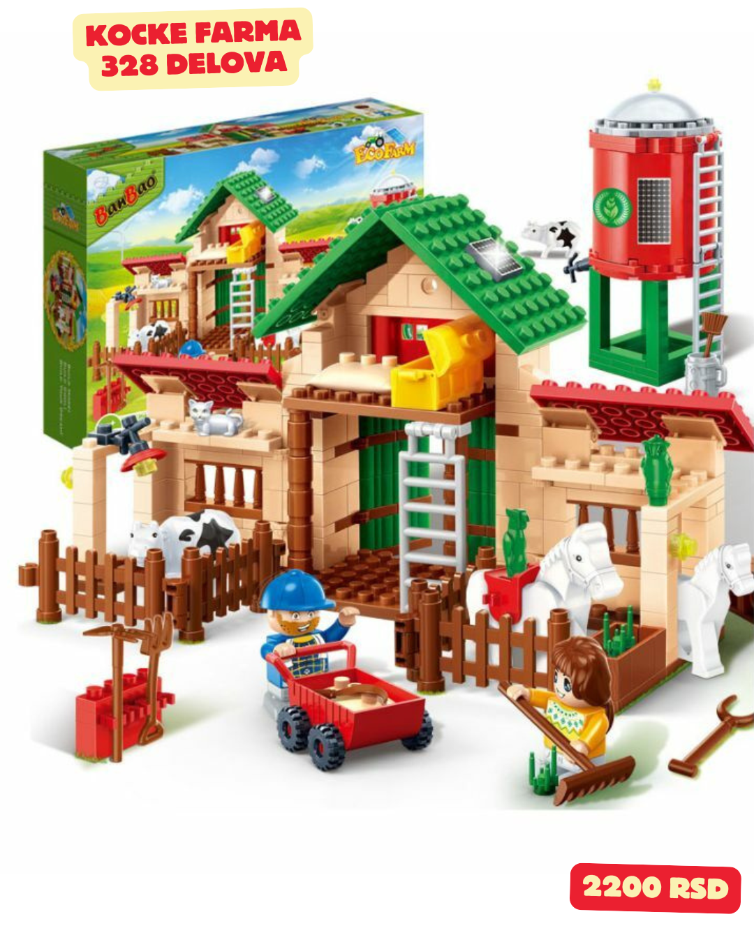 KOCKE FARMA – 328 DELOVA