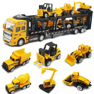 Metalni građevinski kamion sa 6 vozila