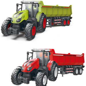 Traktor sa prikolicom sa efektima