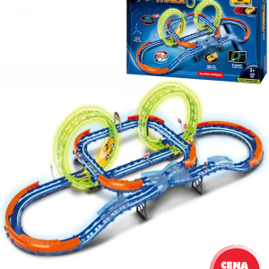 Auto staza koja svetli u mraku