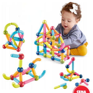 Magnetni štapići 76 delova